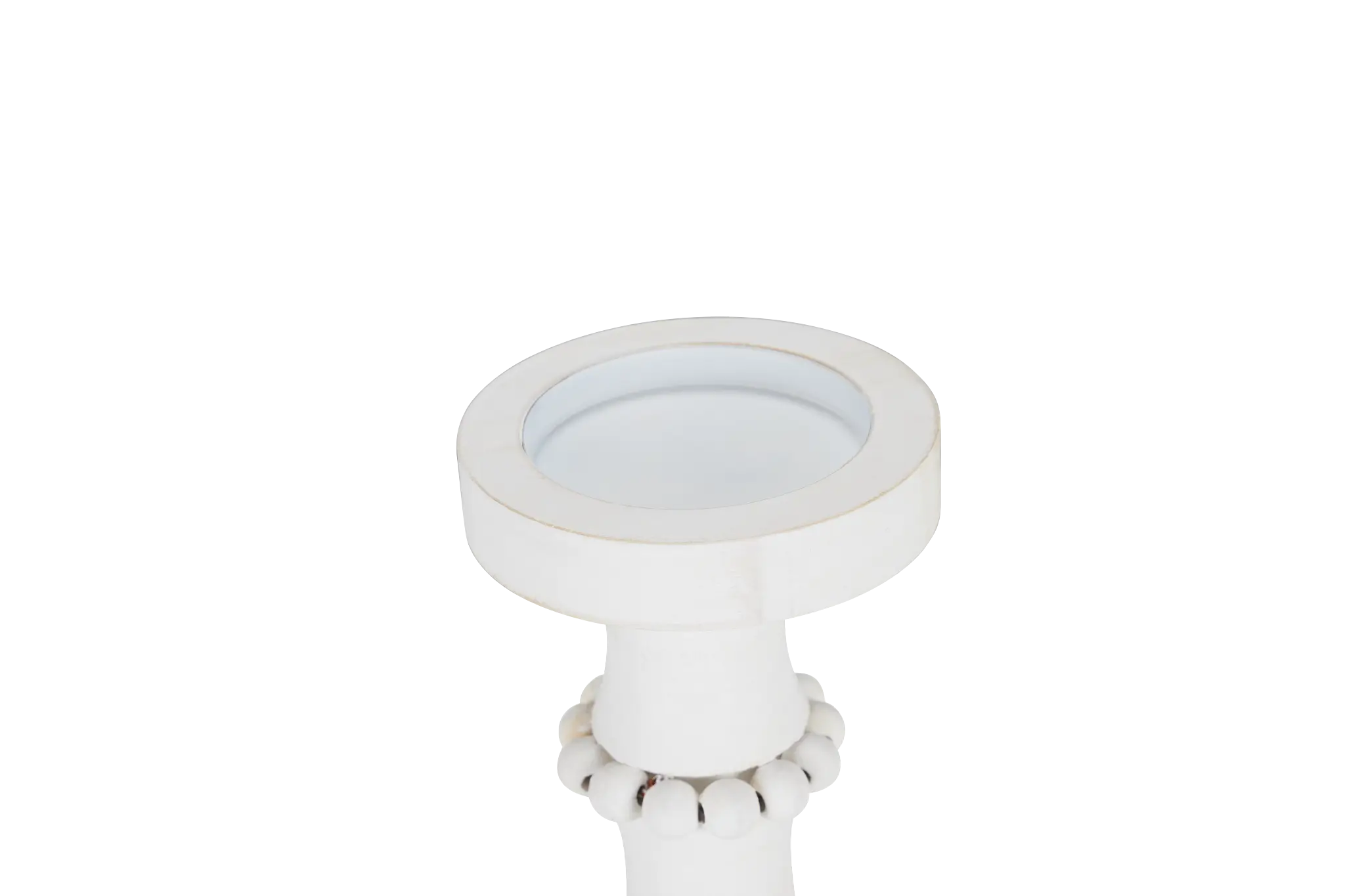 Brock White 11" Candle Holder Brock White 11" Candle Holder