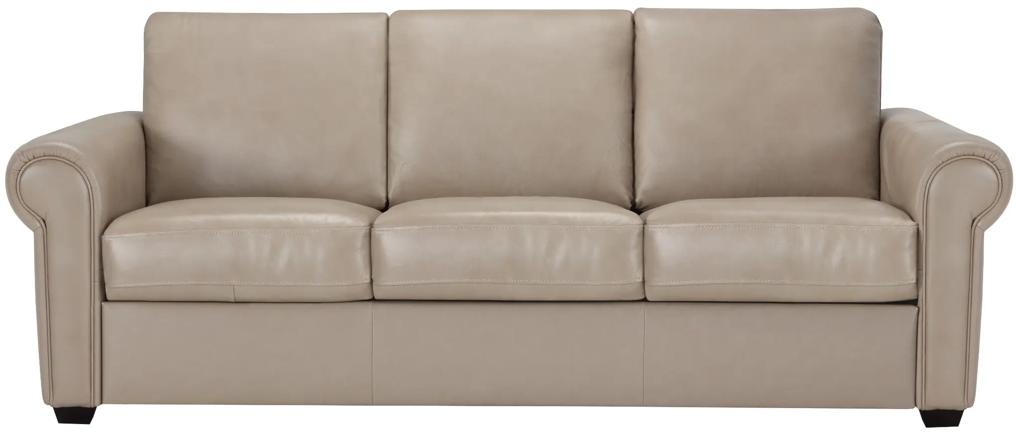 Lincoln Taupe Lthr/vinyl Memory Foam Sleeper Lincoln Taupe Lthr/vinyl Memory Foam Sleeper