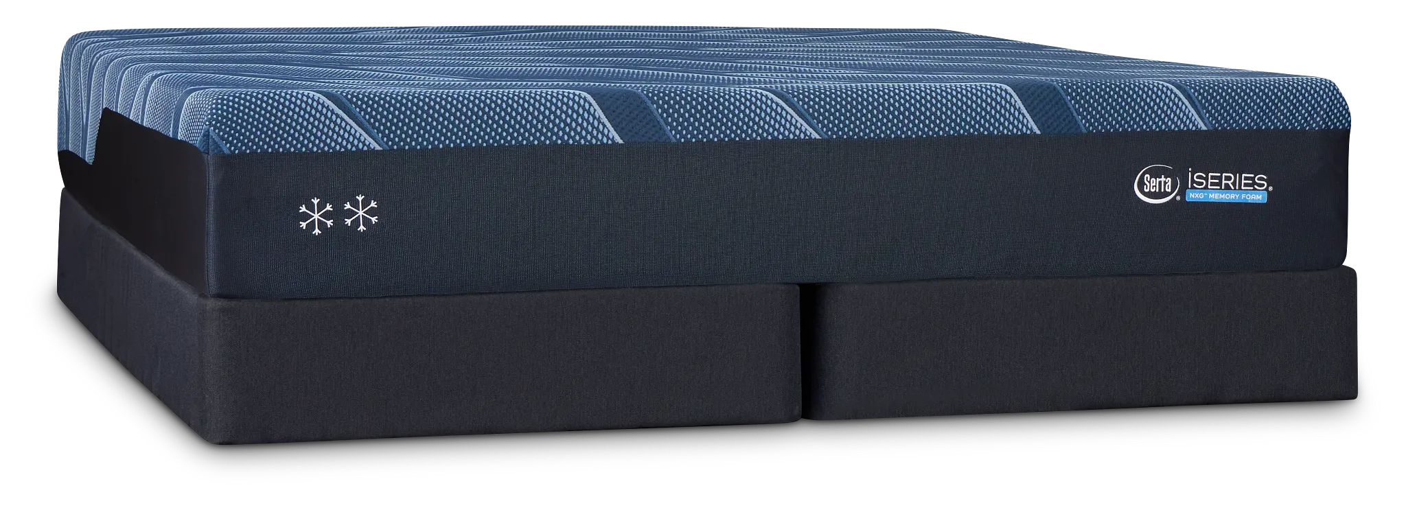 Iseries Nxg 2500 12.5" Plush Mattress Set