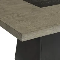 Kavi Two-Tone Square Coffee Table