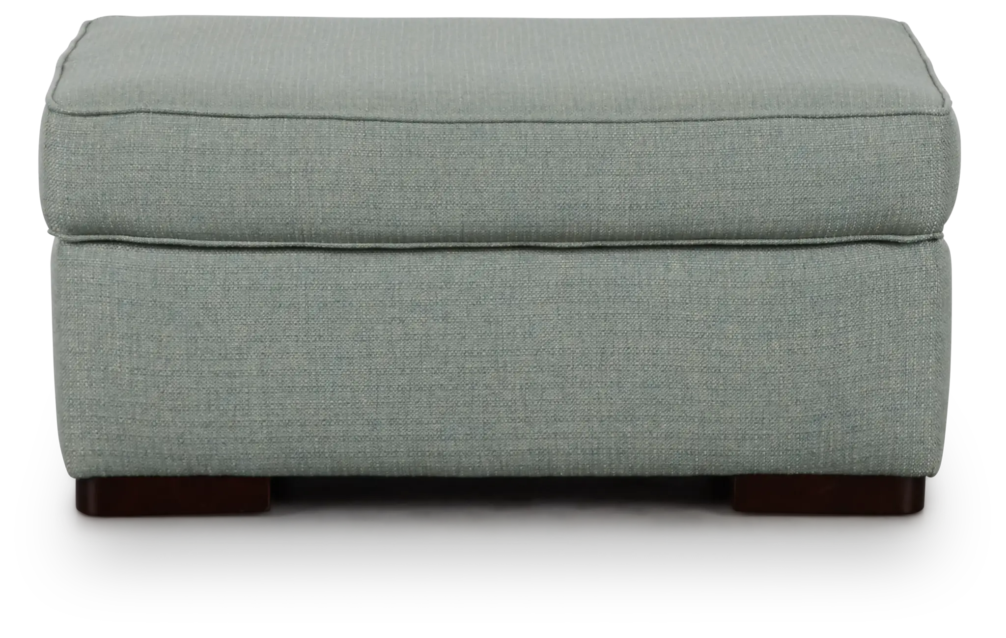 Austin Green Fabric Ottoman Austin Green Fabric Ottoman
