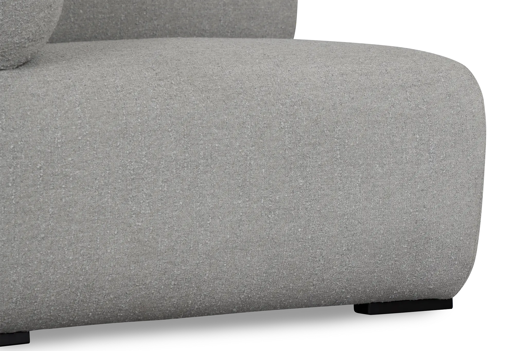 Celeste Light Gray Fabric Left Chair Celeste Light Gray Fabric Left Chair