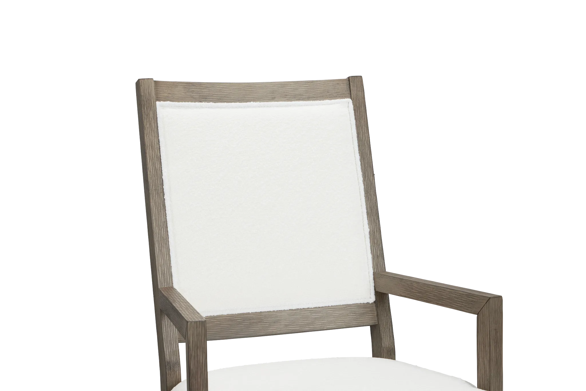 Alden Gray Upholstered Arm Chair