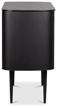 Kayden Black Two-door Cabinet