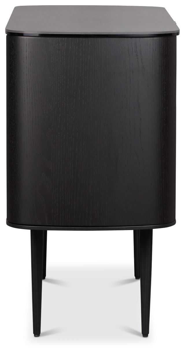 Kayden Black Two-door Cabinet