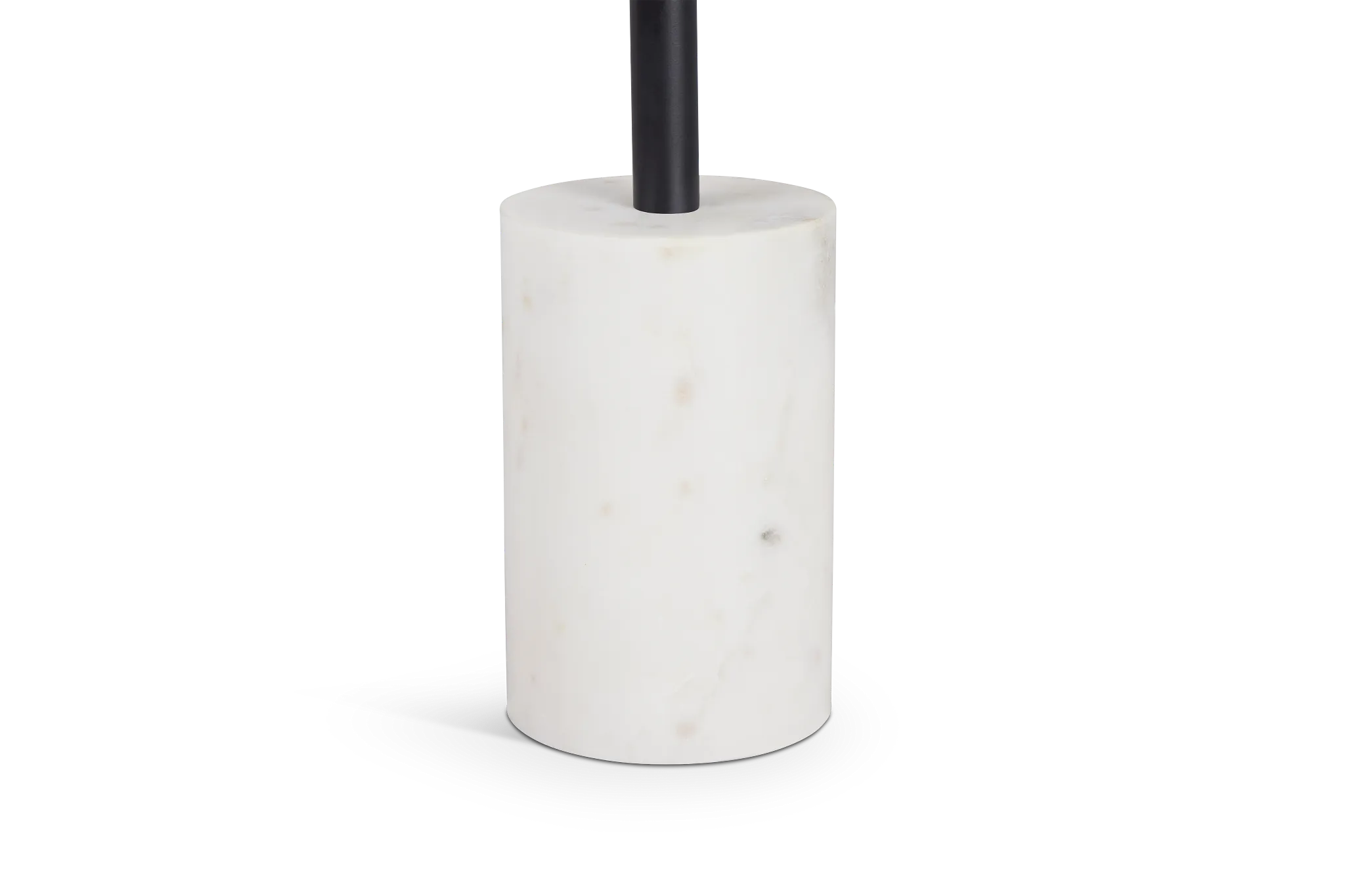 Graham Black Round End Table