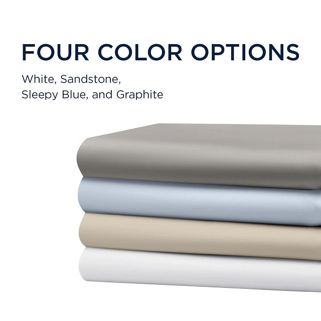 Tempur-pedic Breeze Cooling Light Blue Tencel Ctn Sheets