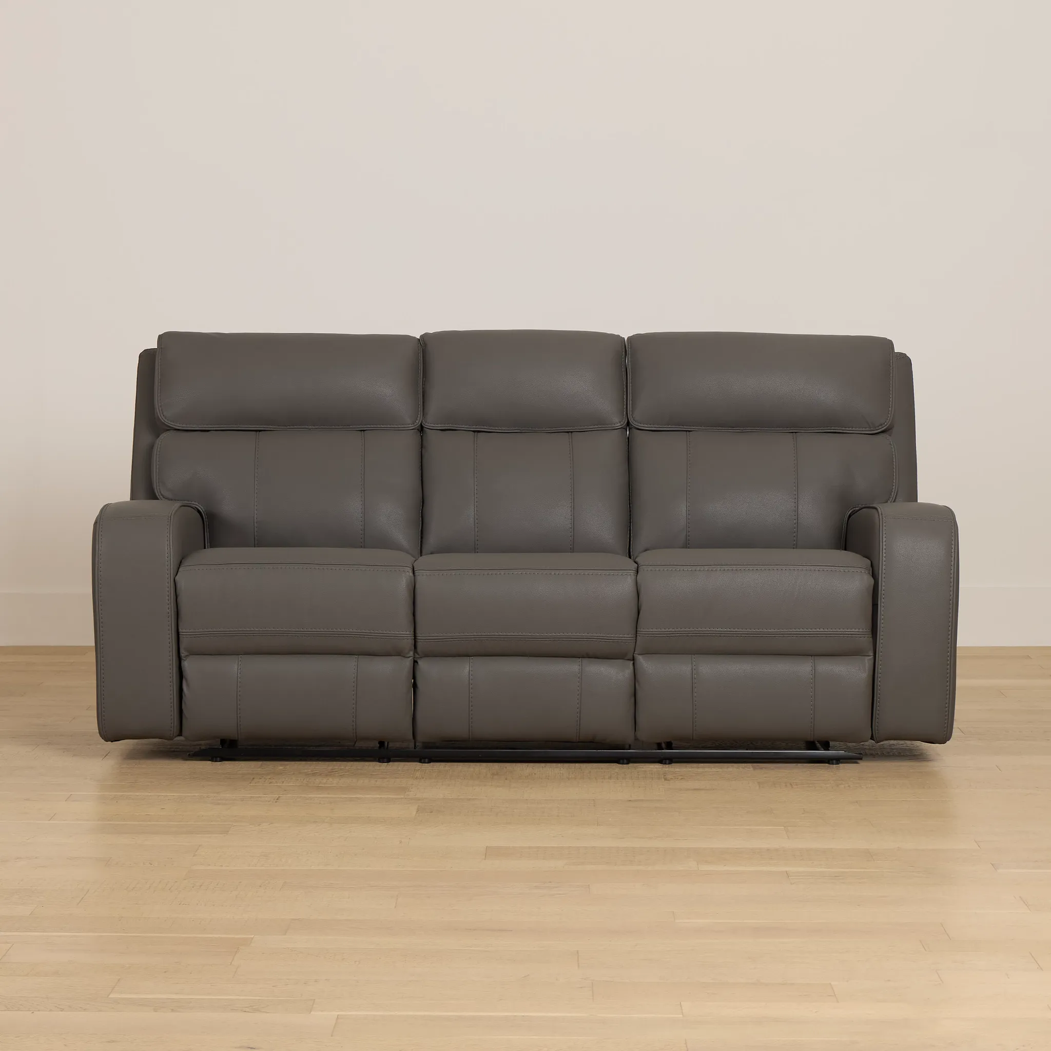 Rhett Gray Micro Reclining Sofa