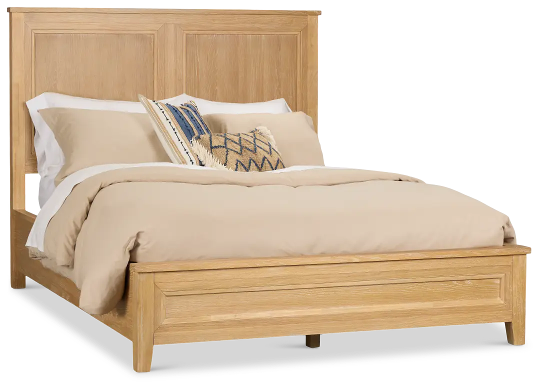 Nantucket Light Tone Panel Bed Nantucket Light Tone Panel Bed