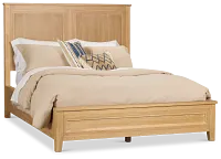 Nantucket Light Tone Panel Bed