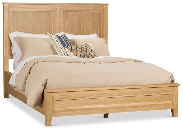 Nantucket Light Tone Panel Bed