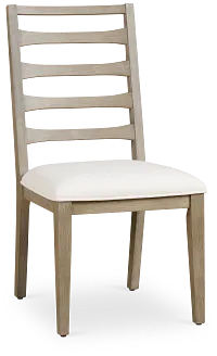 Soho Light Tone Slat Side Chair