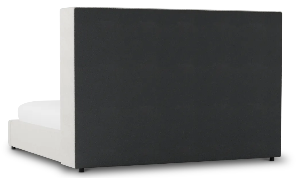 Captiva Gellar Beige 60" Upholstered Shelter Bed