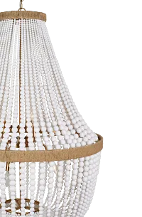 Larsen White Large Chandelier