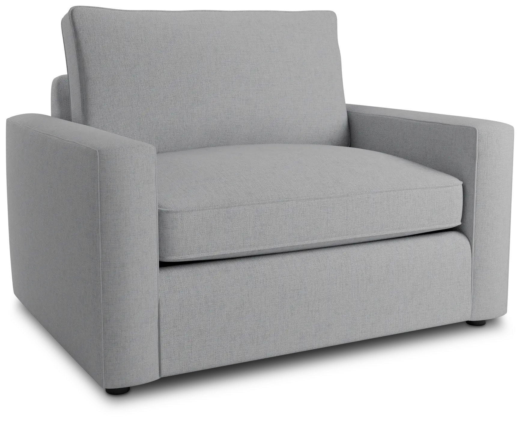 Siesta Delray Light Gray Fabric Cooling Memory Foam Sleeper Siesta Delray Light Gray Fabric Cooling Memory Foam Sleeper