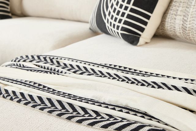 Endora Black Throw