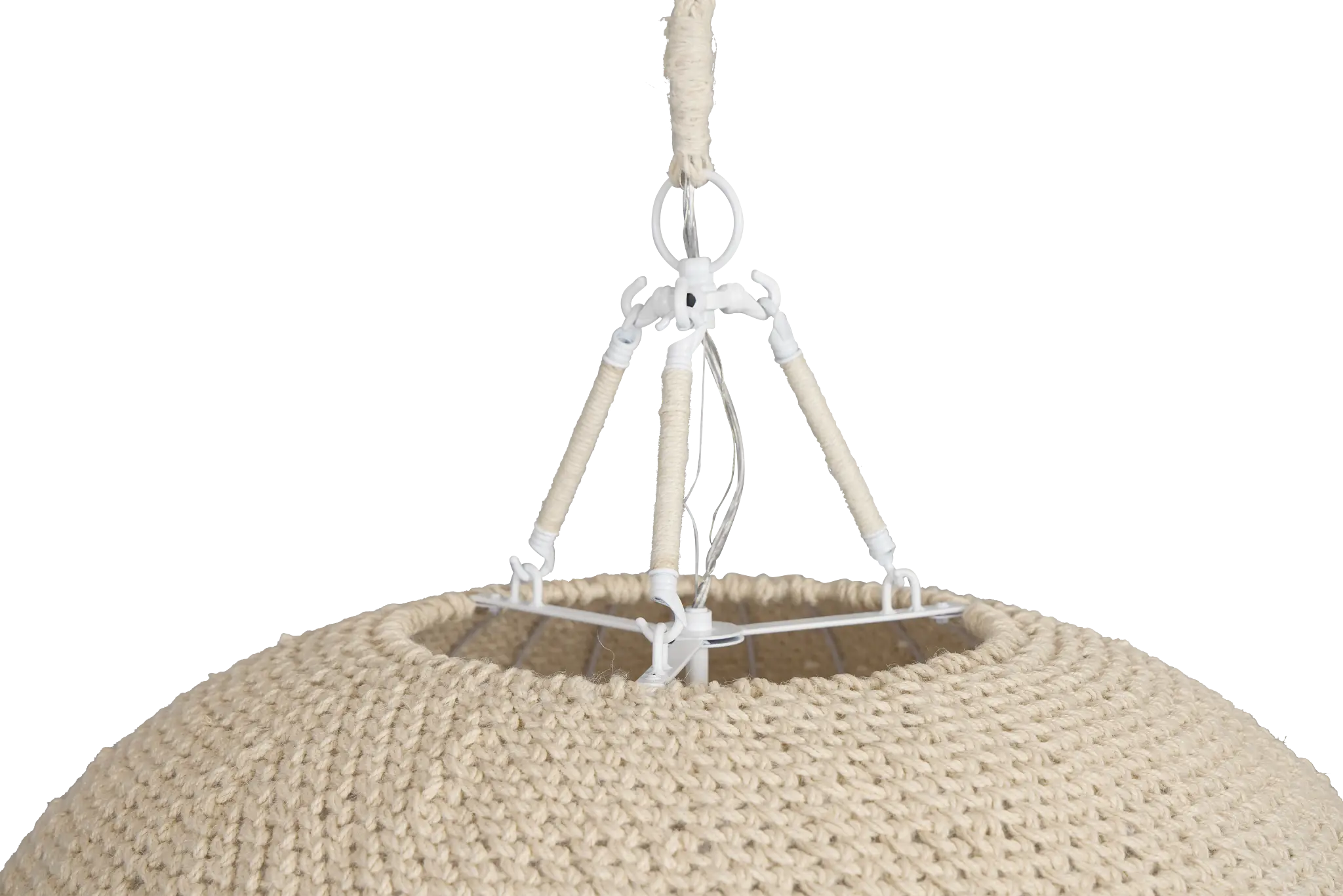 Waven White Pendant Waven White Pendant