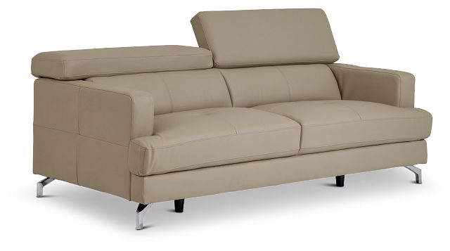 Marquez Taupe Micro Sofa