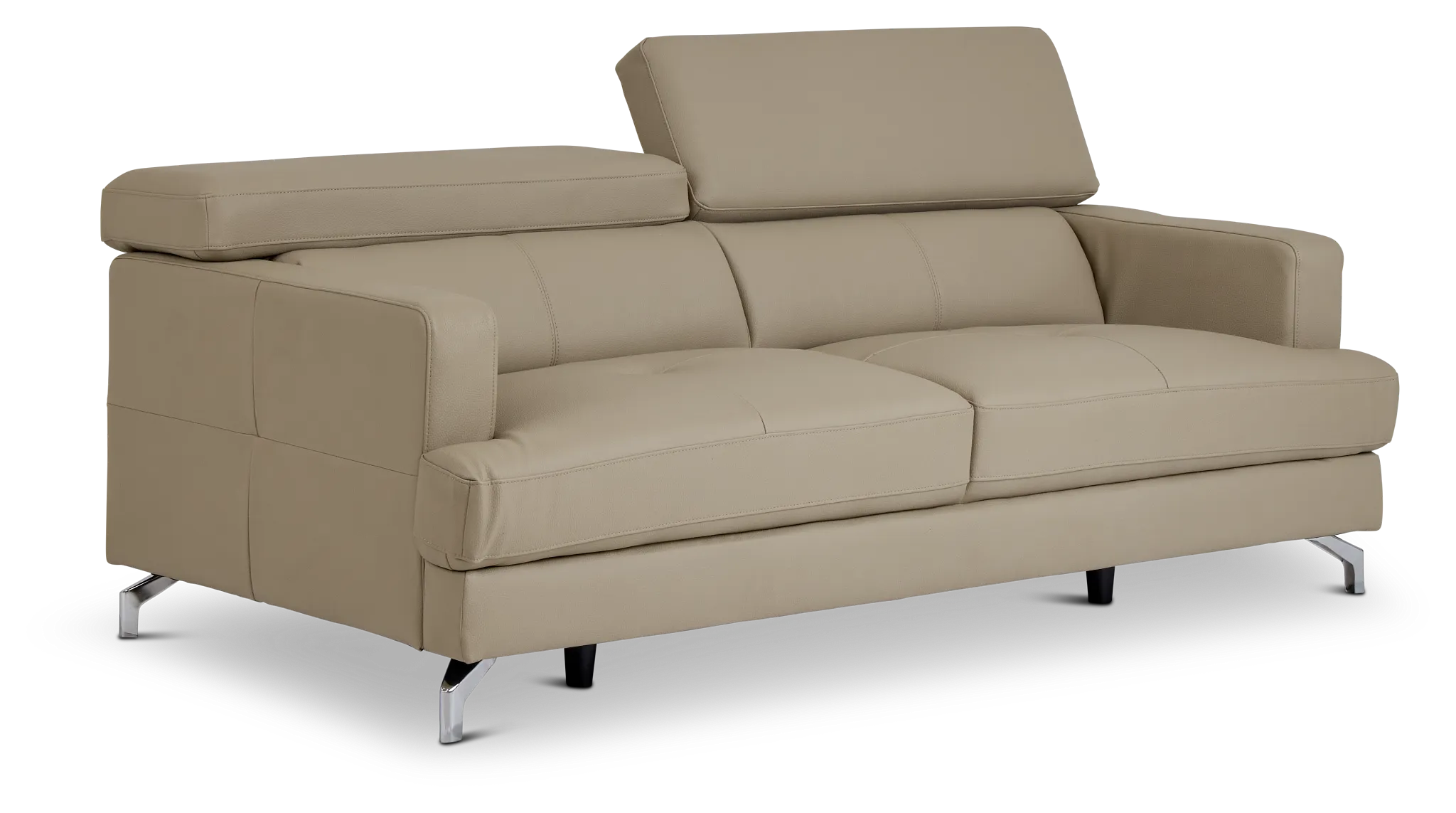 Marquez Taupe Micro Sofa
