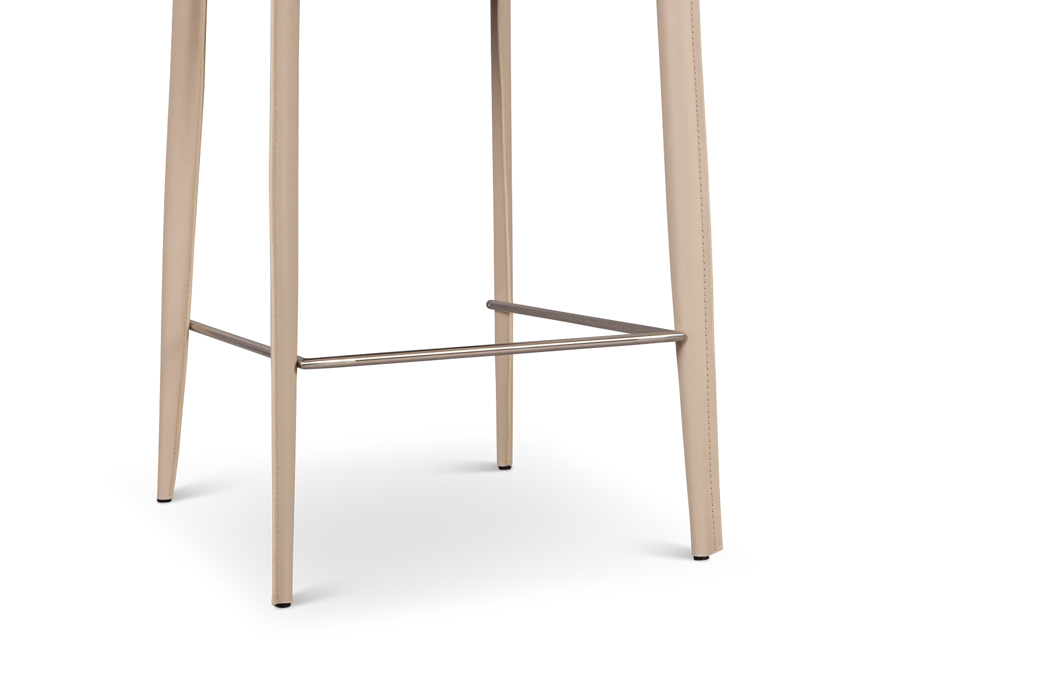 Wayne Light Beige 27" Upholstered Barstool