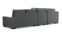 Edgewater Lucy Navy Medium Two-arm Sectional