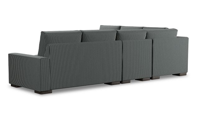 Edgewater Lucy Navy Medium Two-arm Sectional