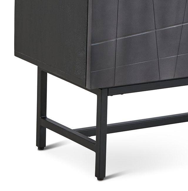 Wynter Dark Tone Four-door Cabinet