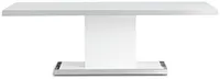 Miami White 94" Rectangular Table