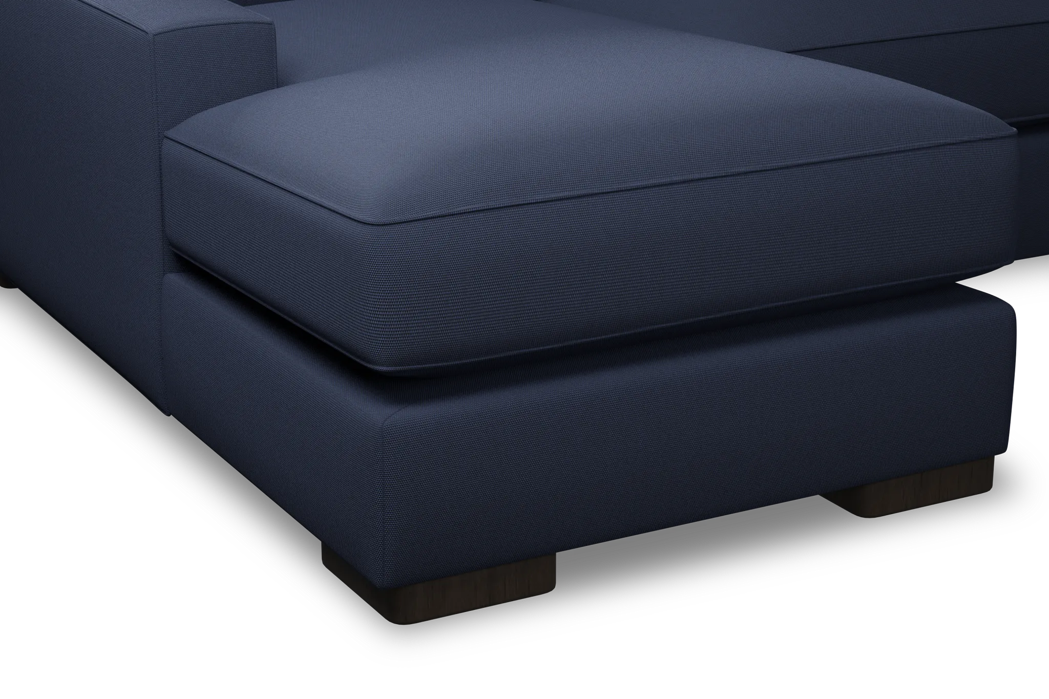 Edgewater Peyton Dark Blue Left Chaise Sectional