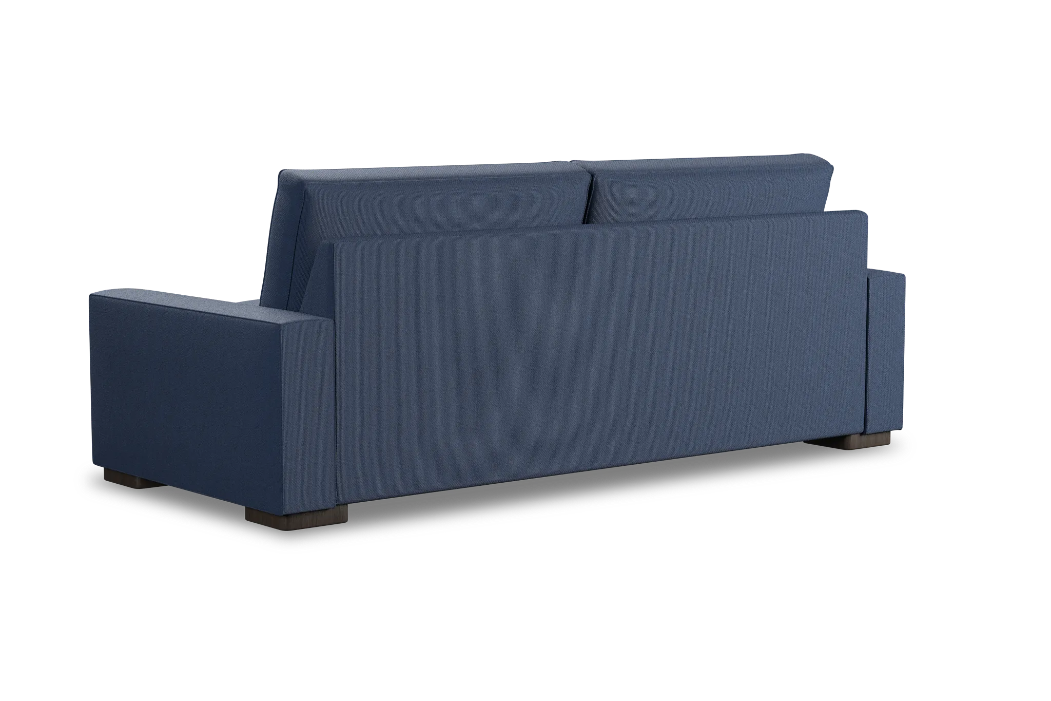 Edgewater Revenue Dark Blue 96" Sofa W/ 2 Cushions