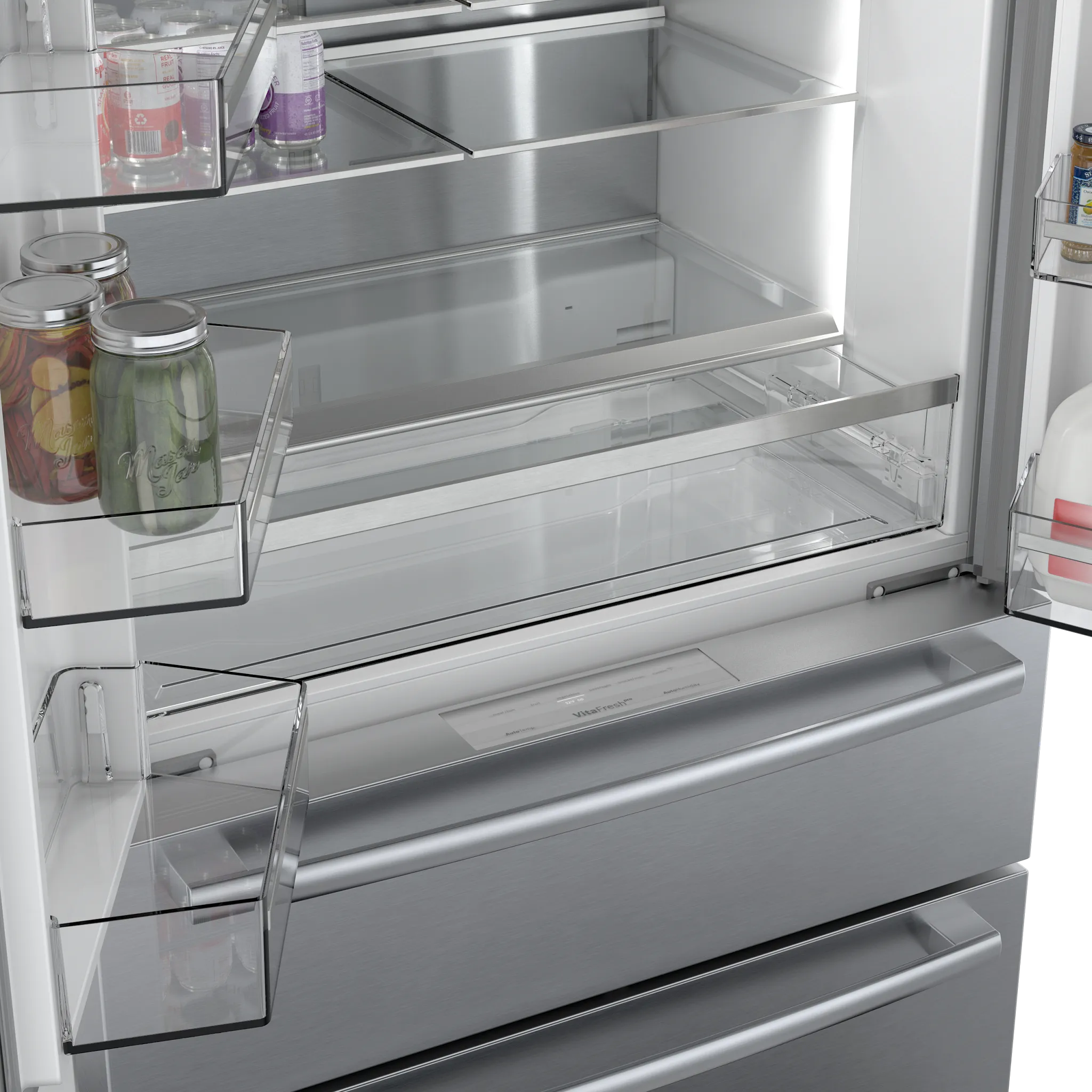 Bosch 800 Series Stainless Steel 36" French Door Refrigerator