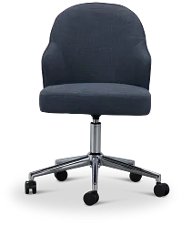 Paige Dark Gray Swivel Desk Chair