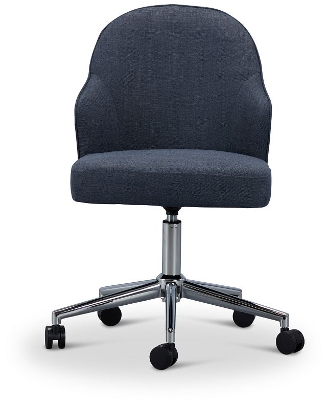 Paige Dark Gray Swivel Desk Chair