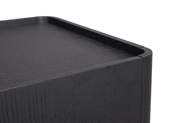 Nomad Black 2-drawer Nightstand