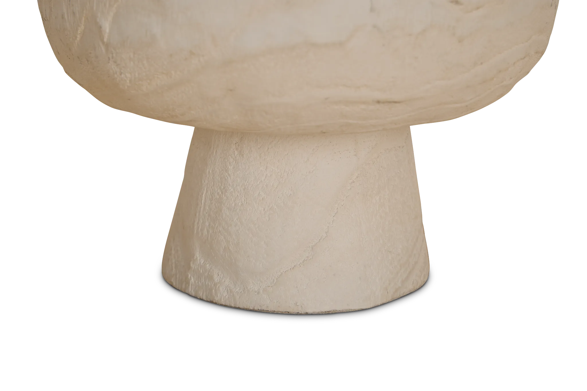 Pauli White Wood Bowl
