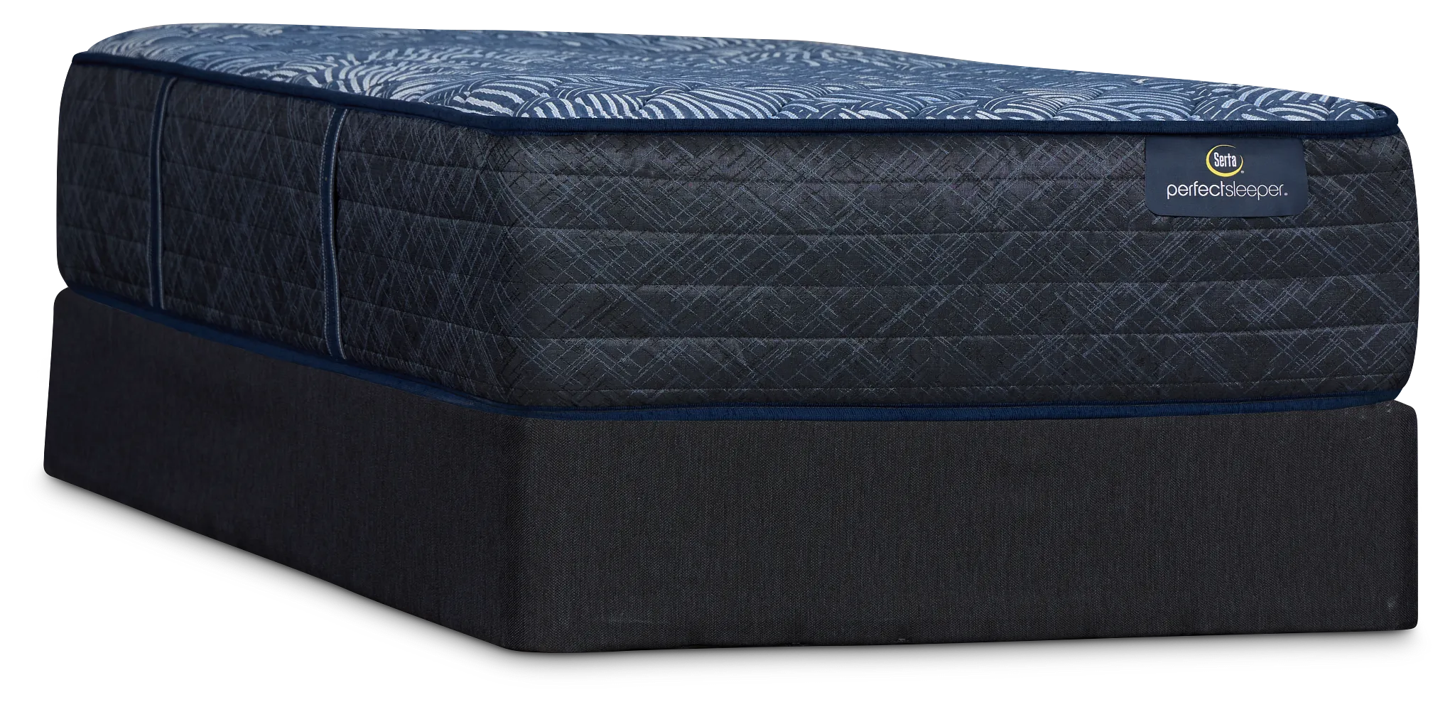 Serta Perfect Sleeper Cobalt Calm Extra Firm Mattress Set