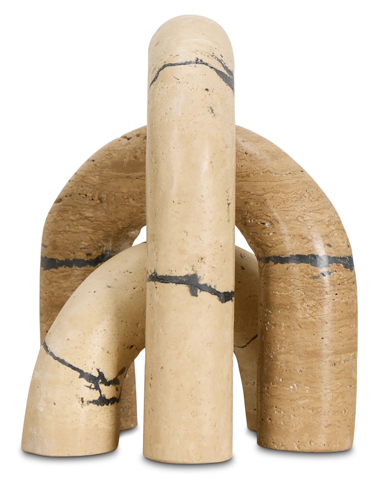 Elodie Ivory Stone Tabletop Accessory