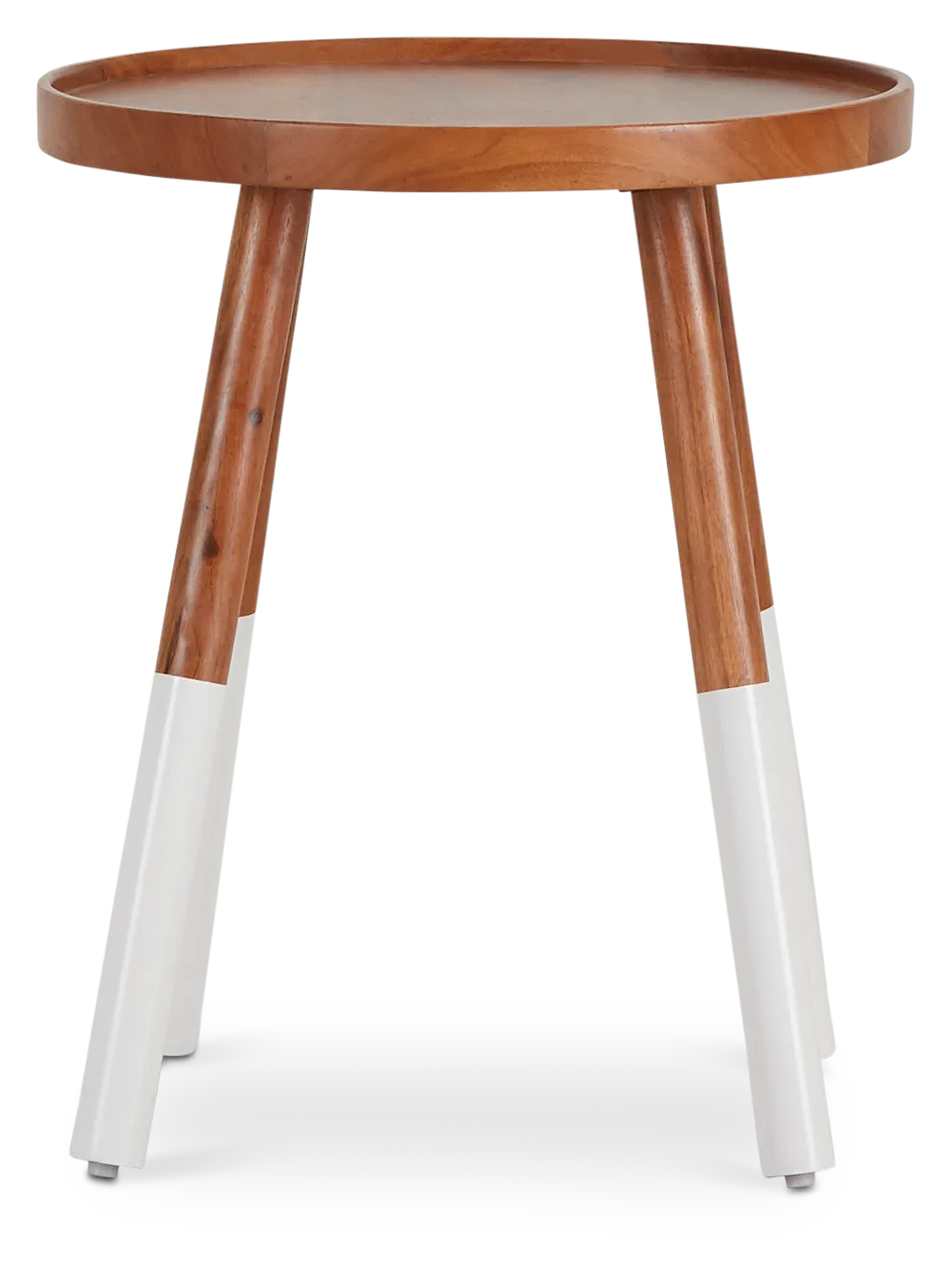 Daisy Mid Tone Round End Table