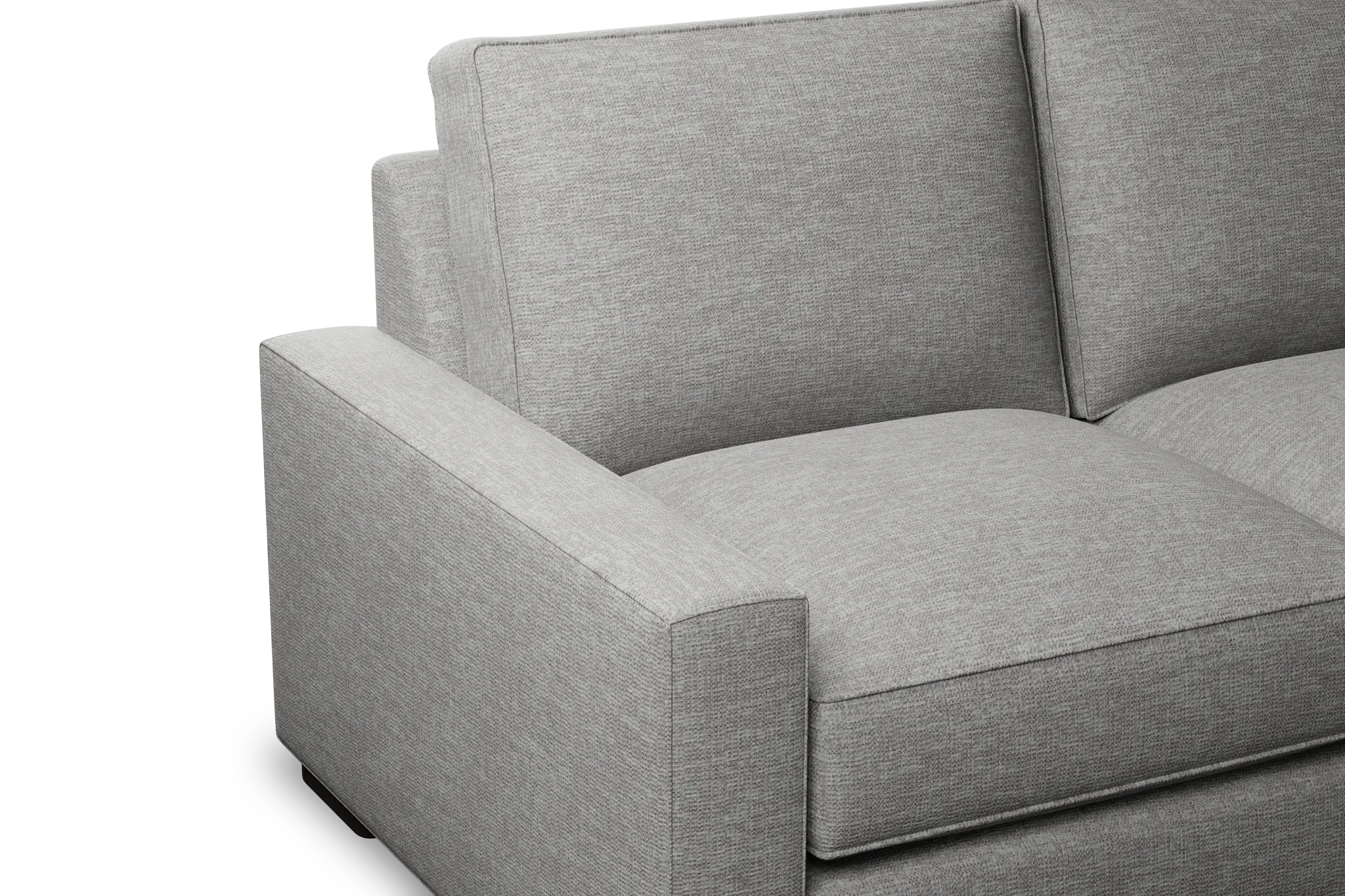 Edgewater Victory Gray Loveseat
