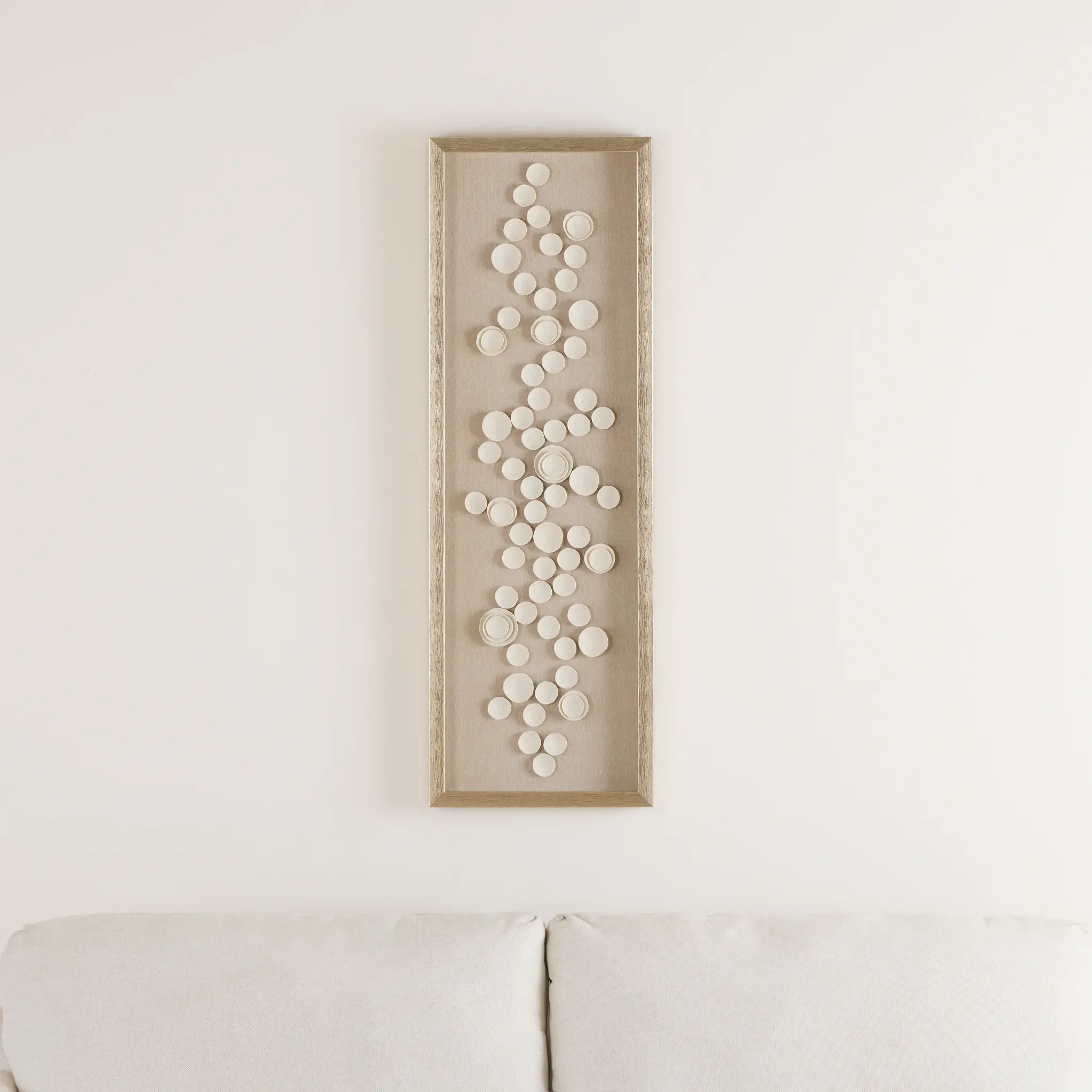 Niraji White Canvas Wall Art Niraji White Canvas Wall Art