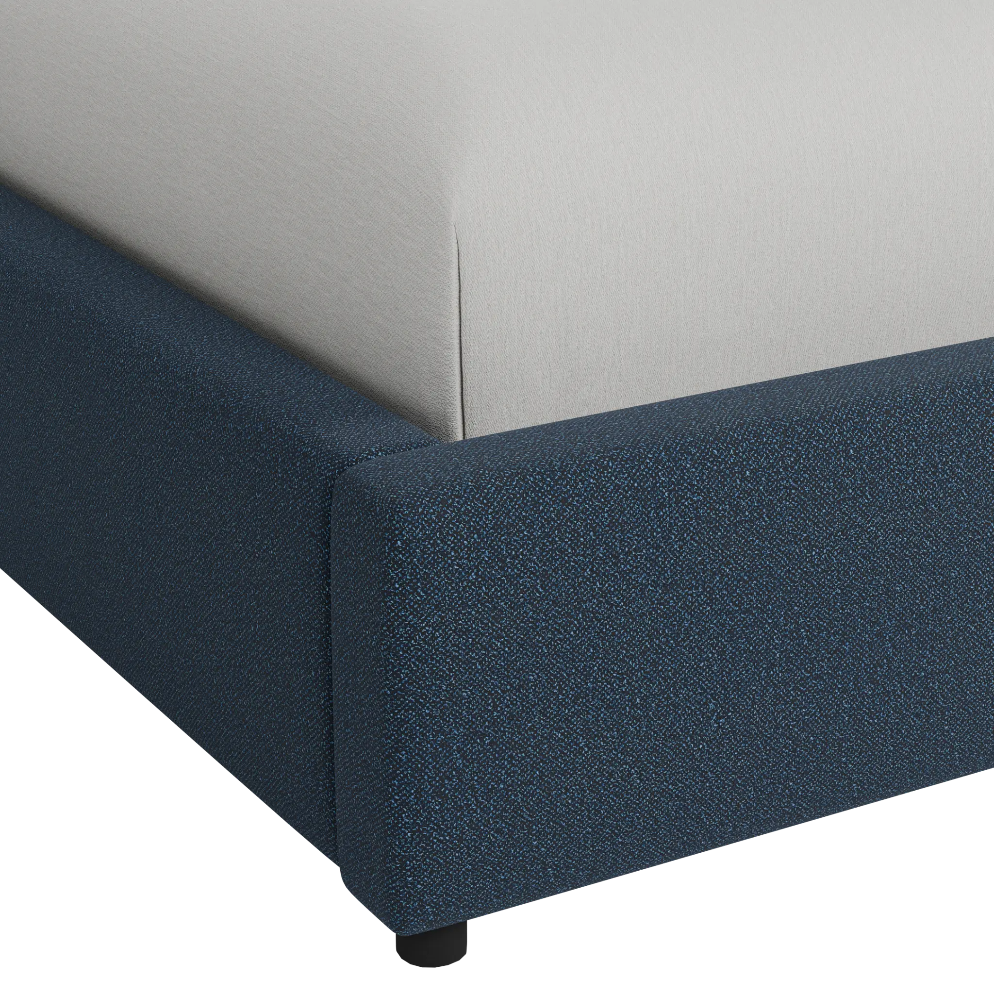 Grayton Elite Navy 44" Upholstered Platform Bed Grayton Elite Navy 44" Upholstered Platform Bed