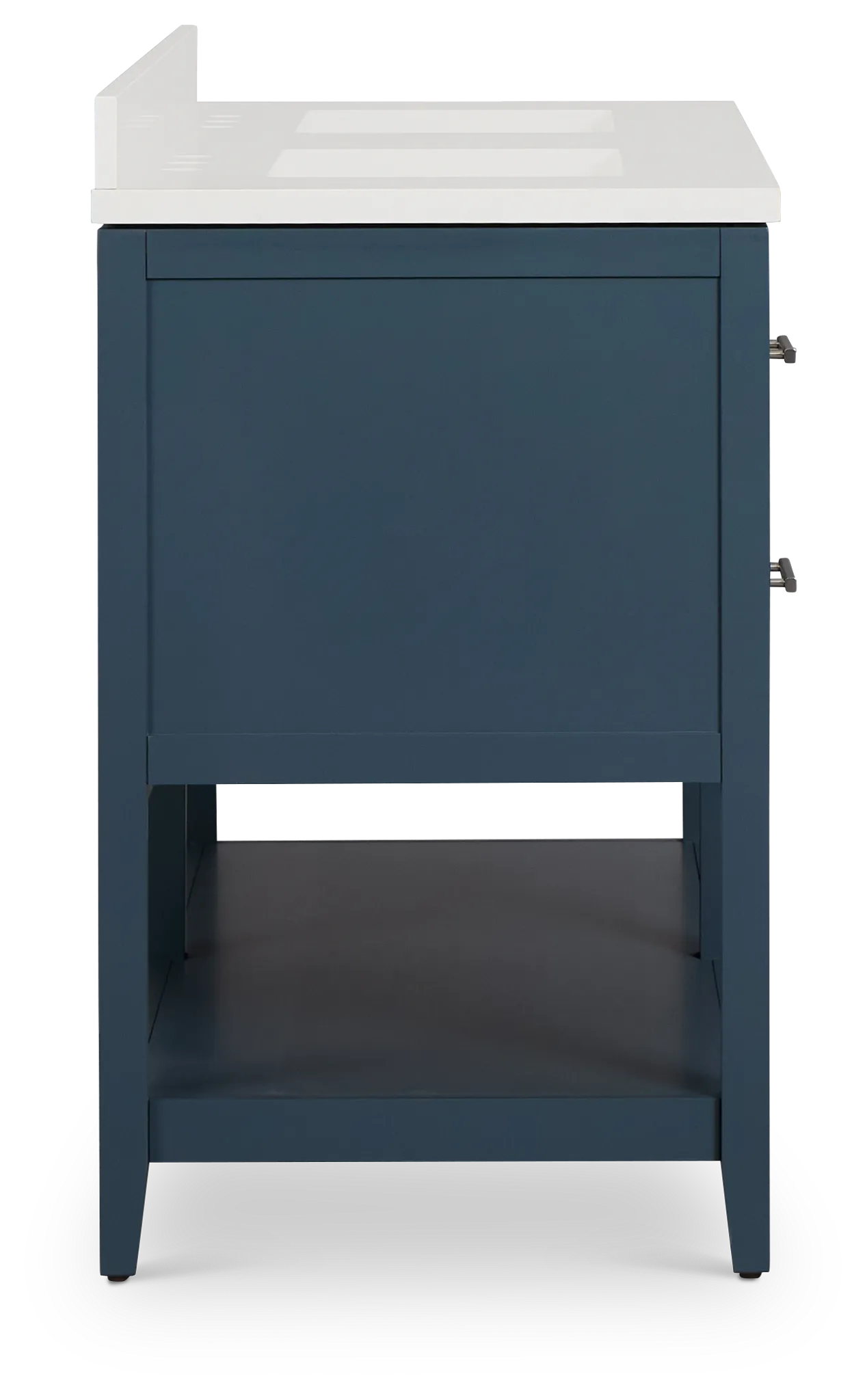 Alden Blue 60" Double Bathroom Vanity