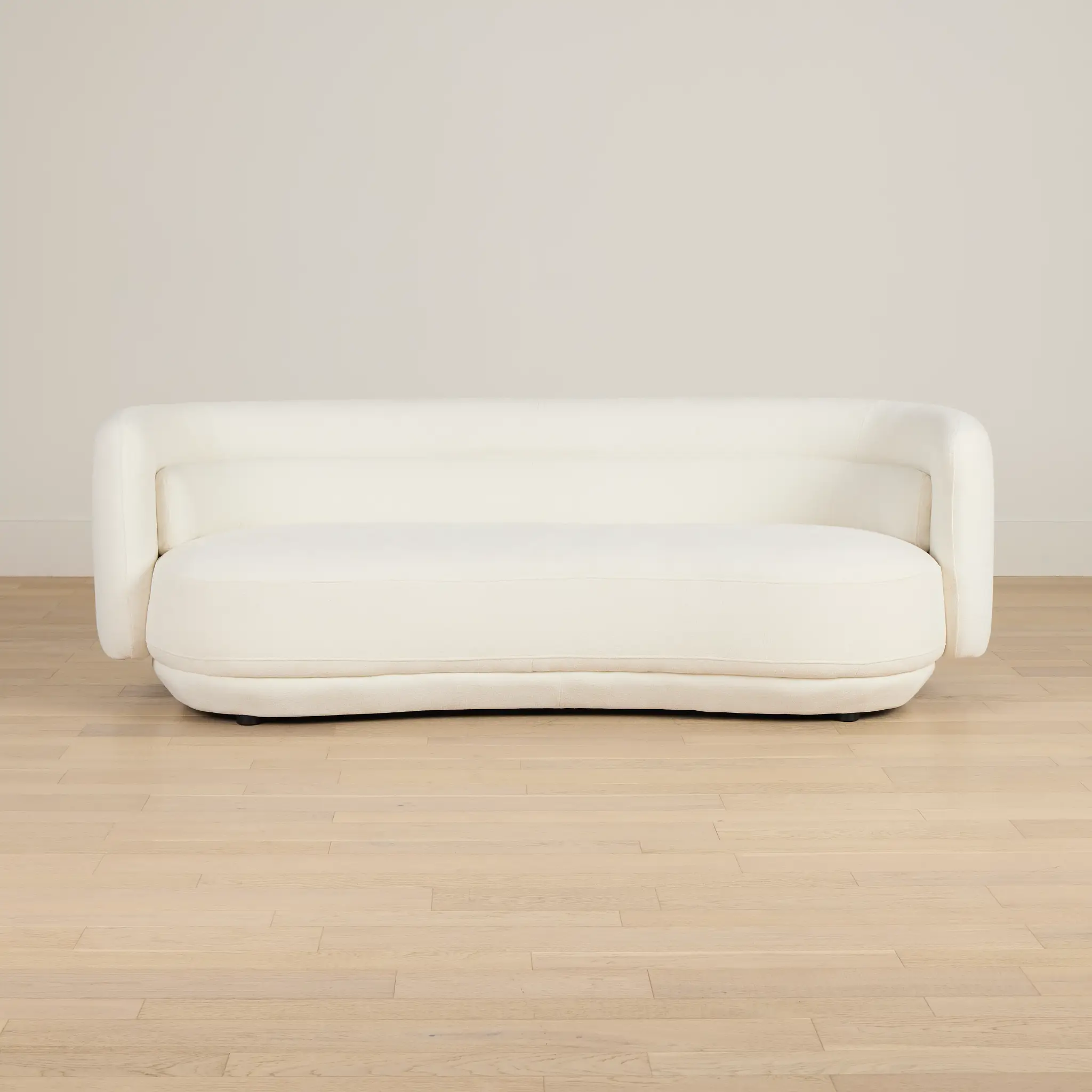 Presley White Fabric Sofa Presley White Fabric Sofa