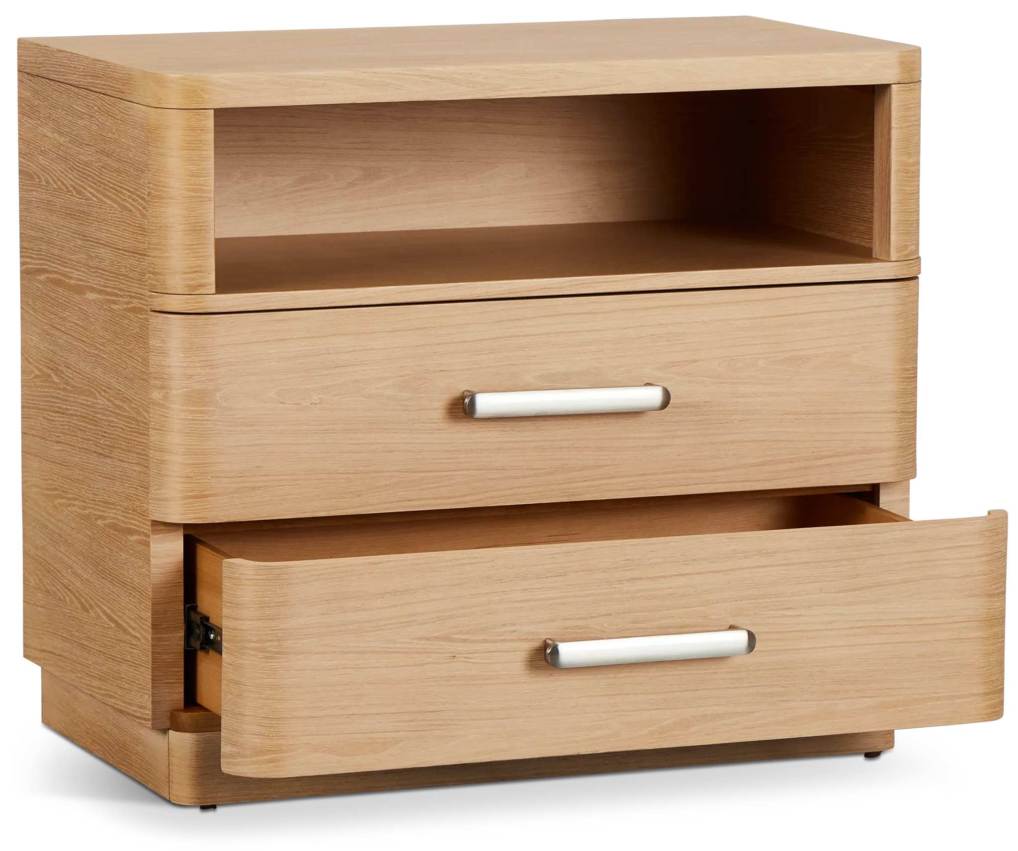 Malibu Light Tone Wood Nightstand Malibu Light Tone Wood Nightstand
