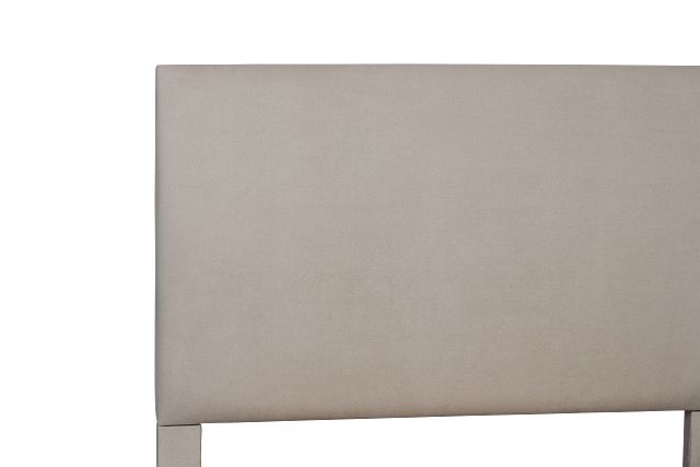Lucy Light Gray Uph Platform Bed