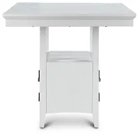 Heron Cove White High Dining Table
