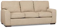 Sinclair Brown Fabric Sofa