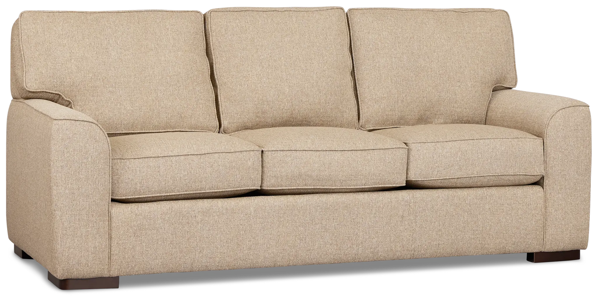Sinclair Brown Fabric Sofa Sinclair Brown Fabric Sofa