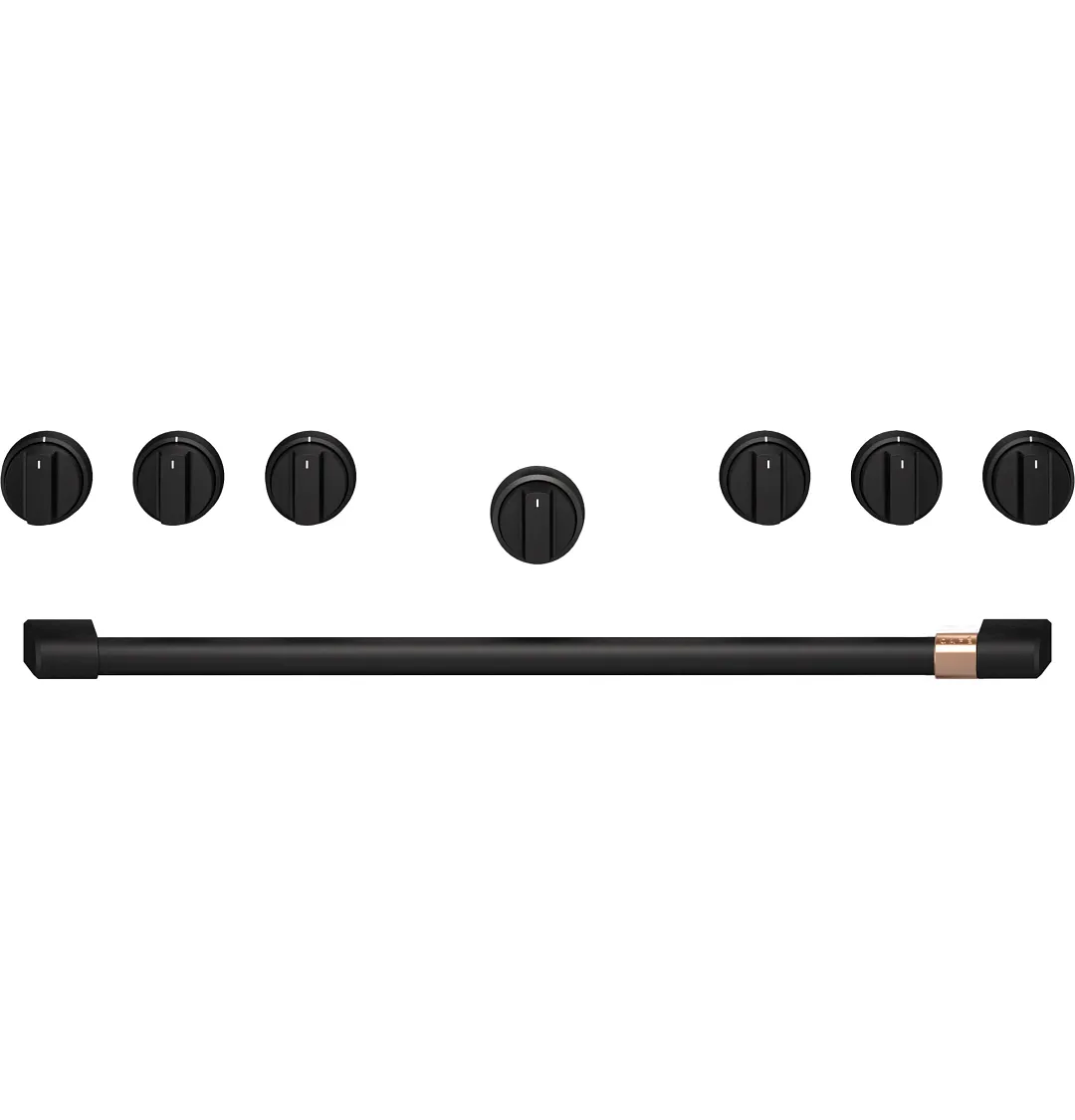 Cafe Handle Flat Black 36" Range Handle
