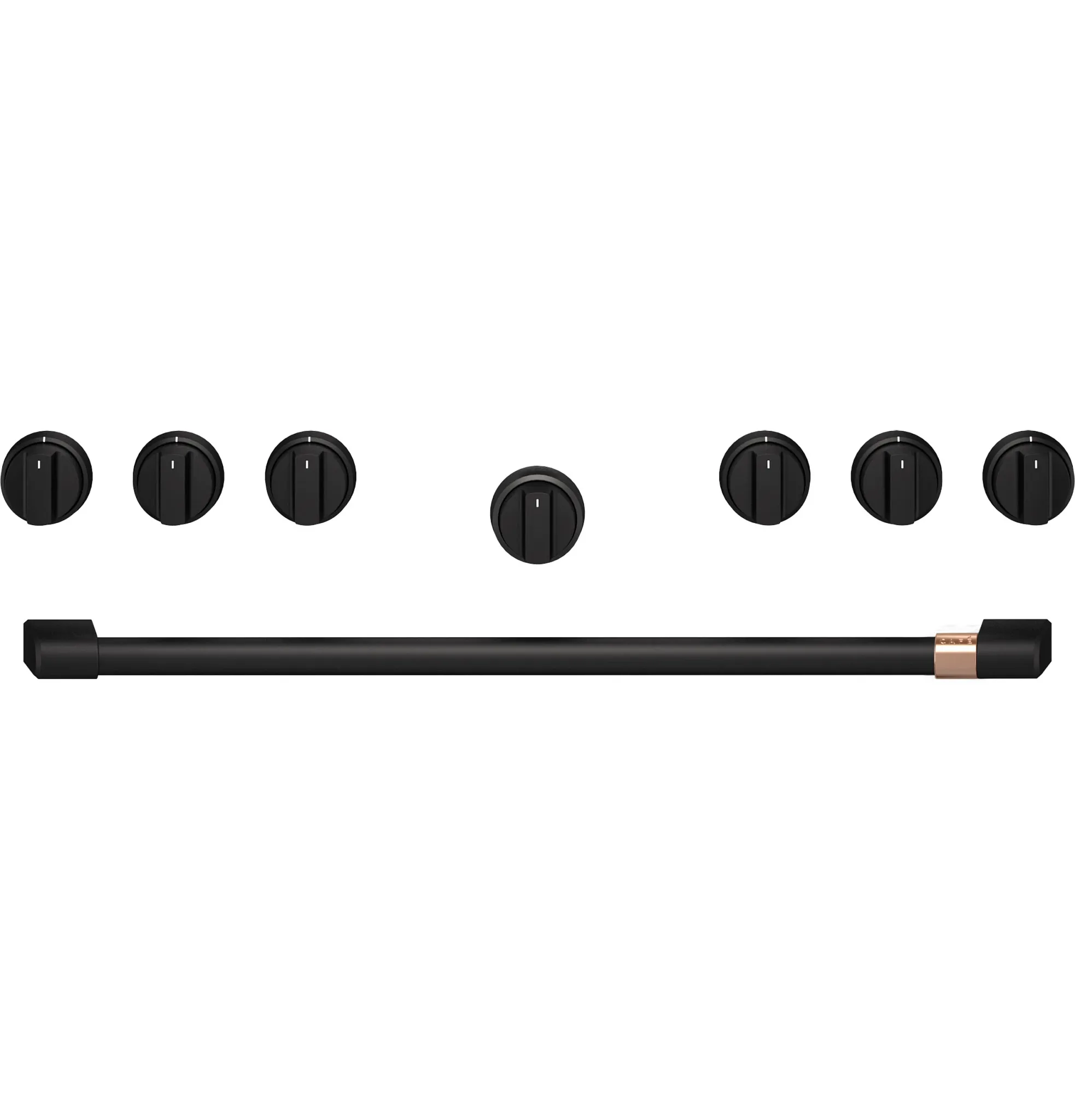 Cafe Handle Flat Black 36" Range Handle
